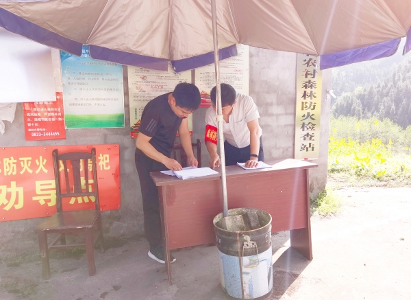村级纪委书记深入值守卡点开展联合监督检查.jpg 村级纪委书记深入值守卡点开展联合监督检查.jpg